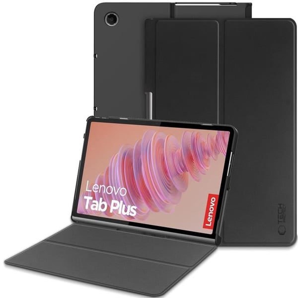 Tech-Protect Lenovo Tab Plus Fodral Smart - Svart
