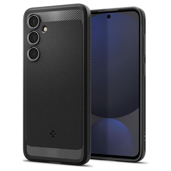 Spigen Mobilskal till Galaxy S24 FE Rugged Armor - Svart
