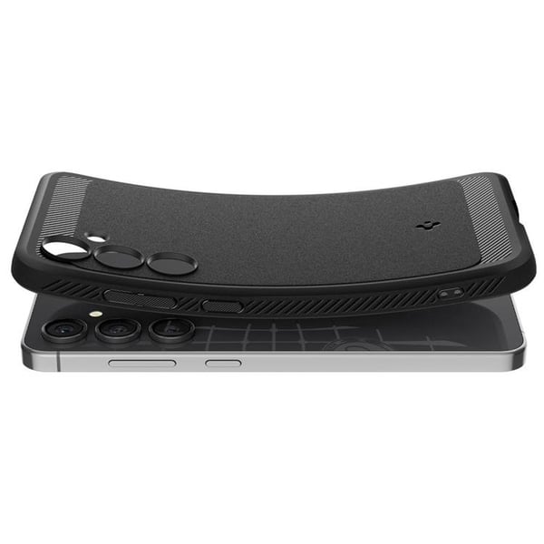 Spigen Mobilskal till Galaxy S24 FE Rugged Armor - Svart