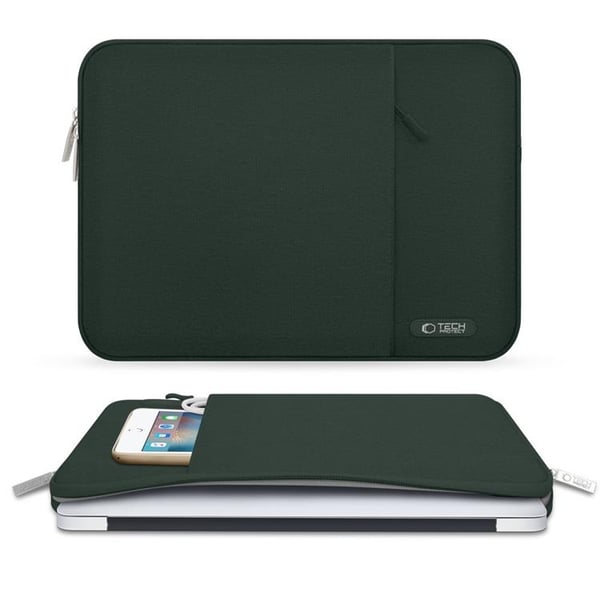 Tech-Protect Datorfodral Till (15-16") - Midnight Grön
