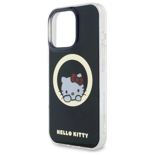 Hello Kitty Mobilskal till iPhone 16 Pro Max MagSafe IML Sweet Kitty - Svart