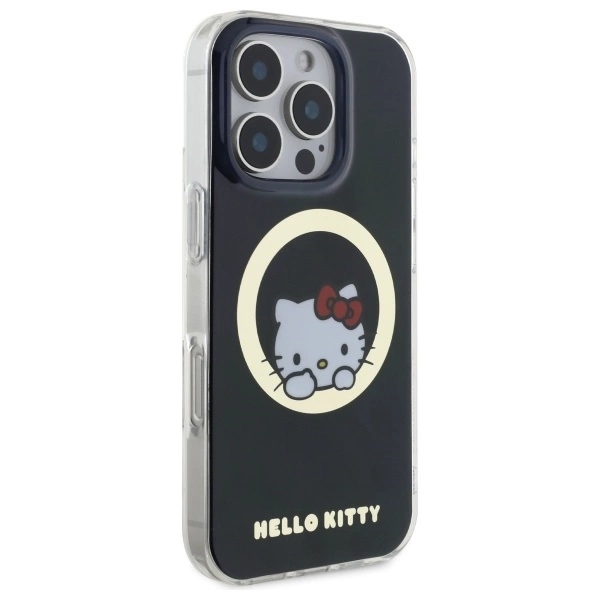 Hello Kitty Mobilskal till iPhone 16 Pro Max MagSafe IML Sweet Kitty - Svart