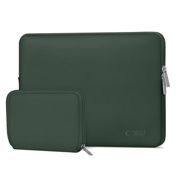 Tech-Protect Datorfodral Till (13-14") Neoslim - Midnight Grön