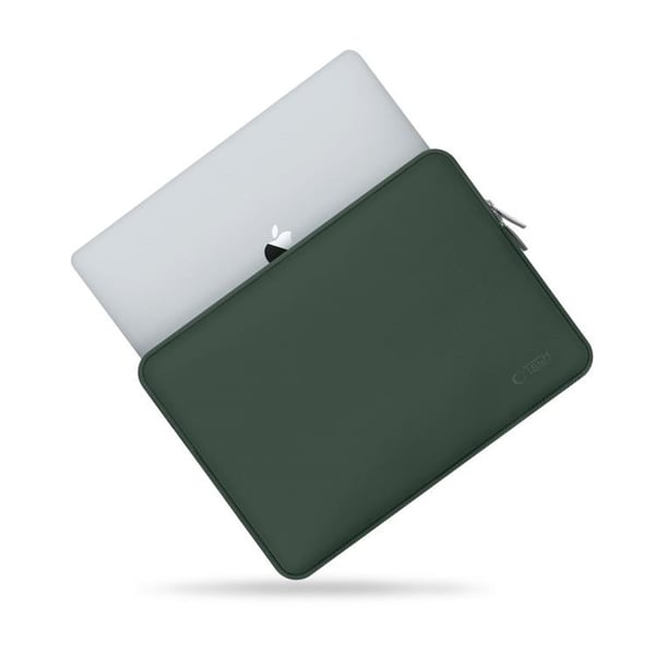 Tech-Protect Datorfodral Till (15-16") Neoslim - Midnight Grön