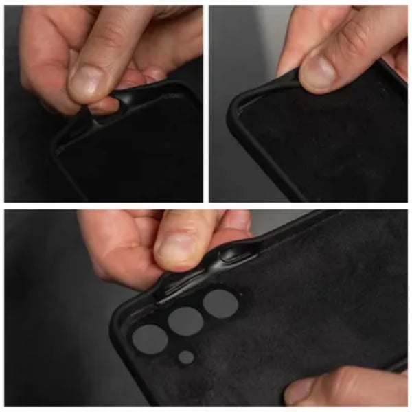 Mobilskal till Galaxy S24 FE Silikon 2mm - Svart