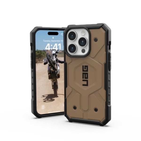 UAG-puhelinkotelo iPhone 15 Pro Magsafe Pathfinder - Ruskea