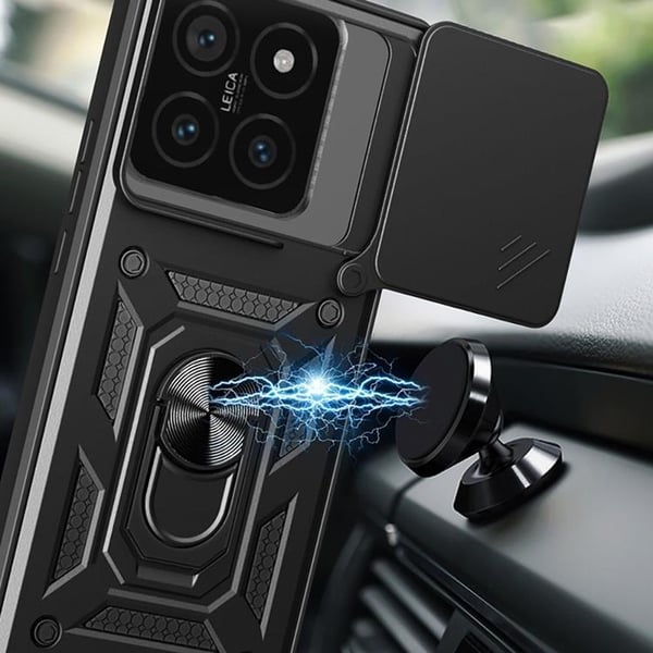 Tech-Protect Mobilskal till Xiaomi 14T Camshield Pro - Svart