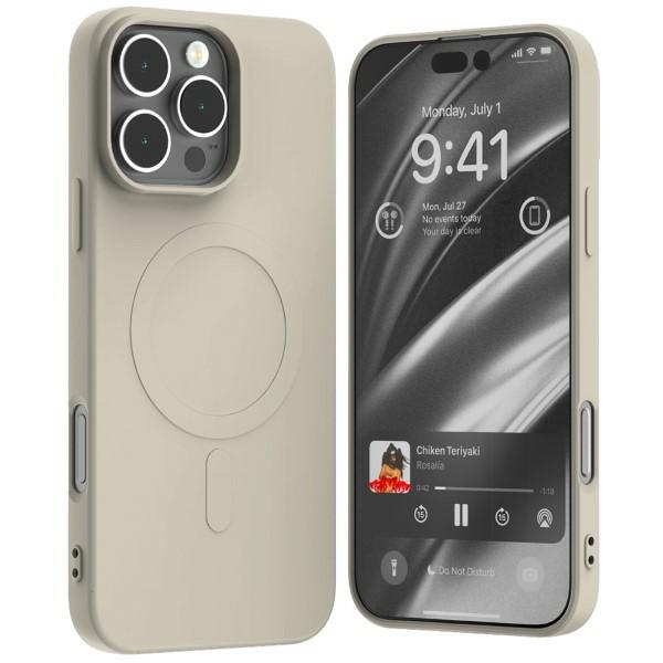 Mercury Mobilskal till iPhone 16 Pro Max MagSafe Semi-Silikon - Sten