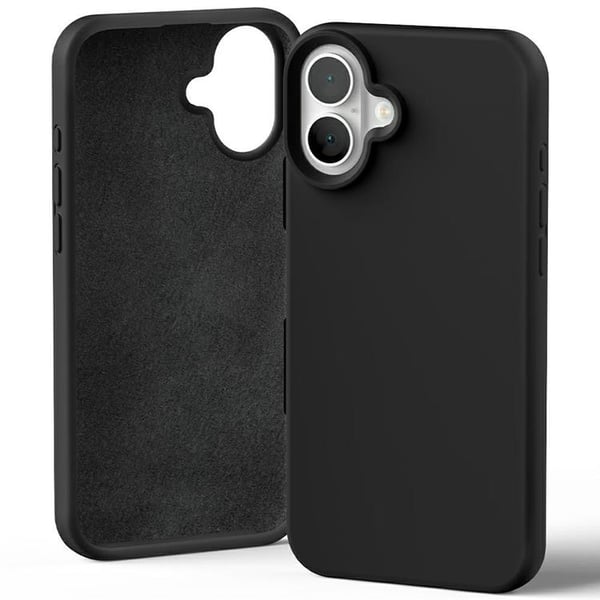 Mercury Telefontaske til iPhone 16 Plus Silikone - Sort