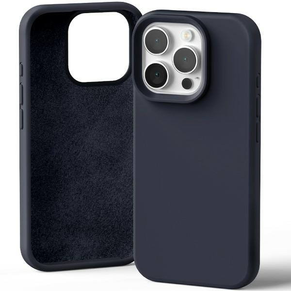 Mercury Mobilcover til iPhone 16 Pro Silikone - Navy