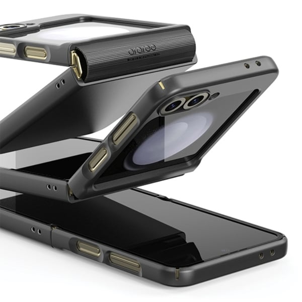 Araree Telefontaske til Galaxy Z Flip 6 Magsafe Aero Flex - Sort