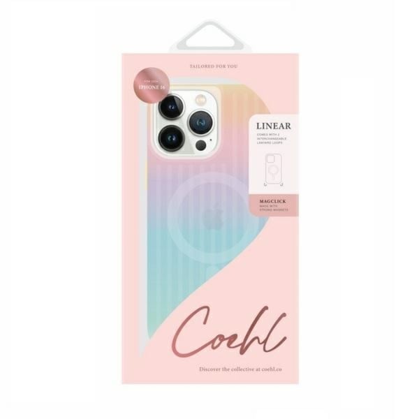 Uniq Mobilskal till iPhone 16 Pro Magsafe Coehl Linear - Opal