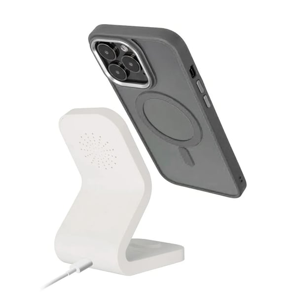 Mobilskal till iPhone 16 Pro Max Magsafe Color Edge - Titanium Grå
