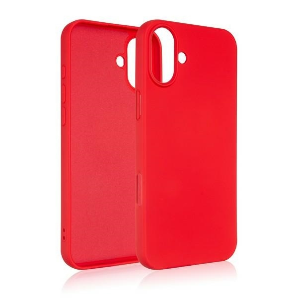 Beline Mobilskal till iPhone 16 Plus Silikon - Röd
