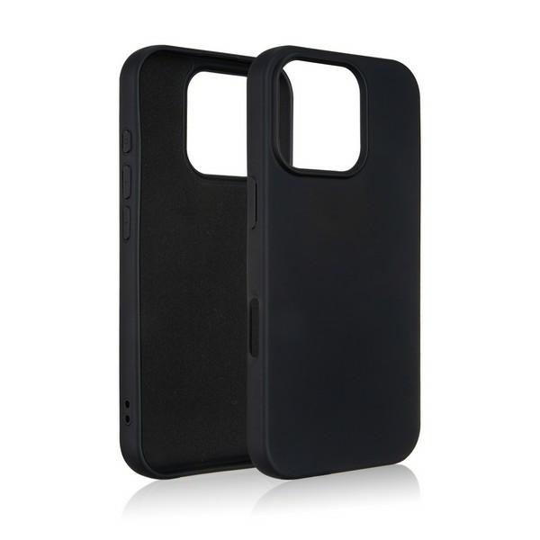 Beline Telefontaske til iPhone 16 Pro Silikone - Sort