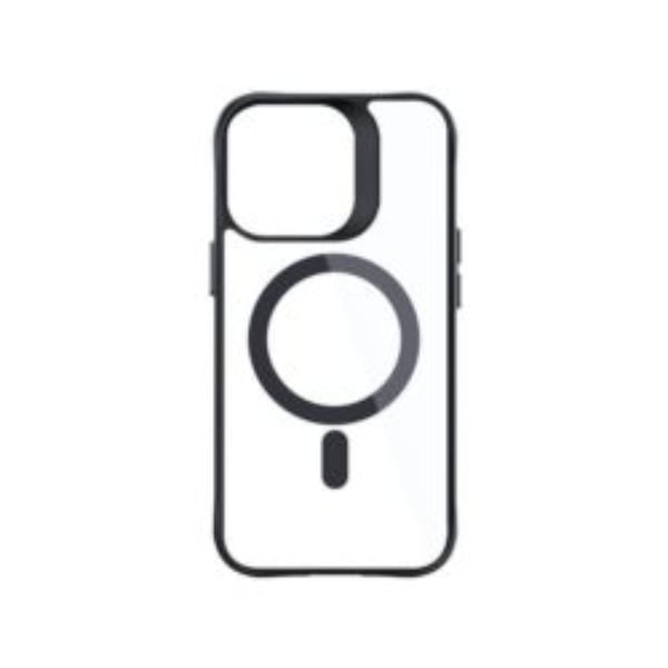 3MK Matkapuhelimen kuori iPhone 15 Pro MagSafe Satin Armor - Musta