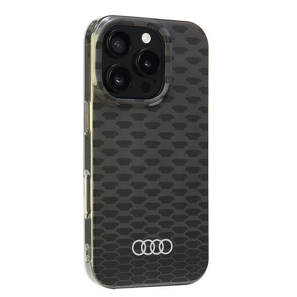 Audi Telefontaske til iPhone 16 Pro MagSafe IML Stitching - Sort