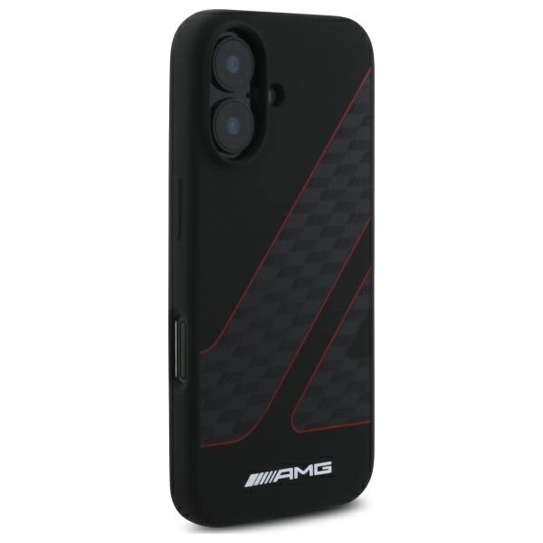 Mercedes Mobilskal till iPhone 16 MagSafe AMG Checkered Flag