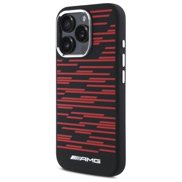 Mercedes Mobilskal till iPhone 16 Pro Max MagSafe AMG Silikon Graphics