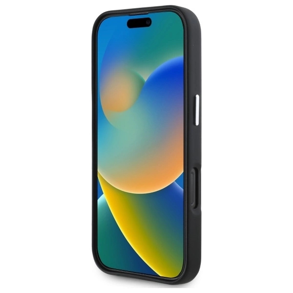 BMW Mobilskal till iPhone 16 Pro Smooth Full Wrapped Metal - Svart