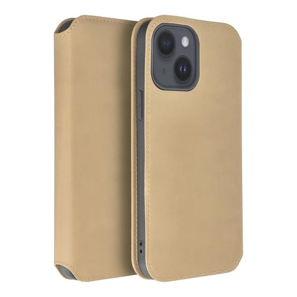 iPhone 16 Plus Plånboksfodral Dual Pocket - Guld