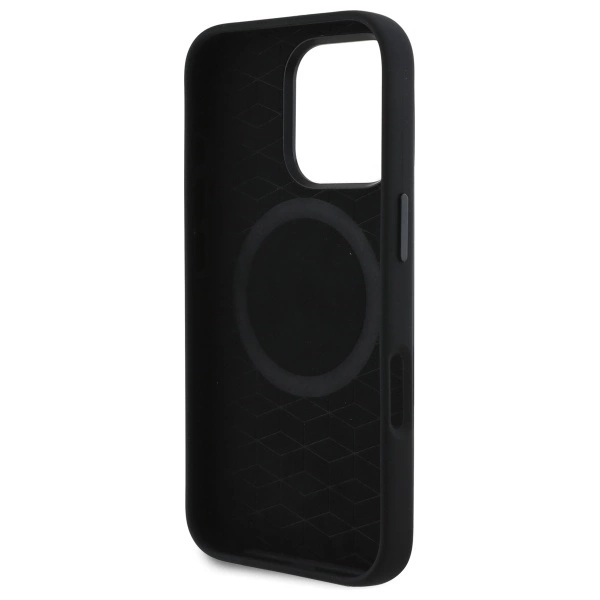 BMW Mobilskal till iPhone 16 Pro MagSafe Silikon Cut Tricolor Lines