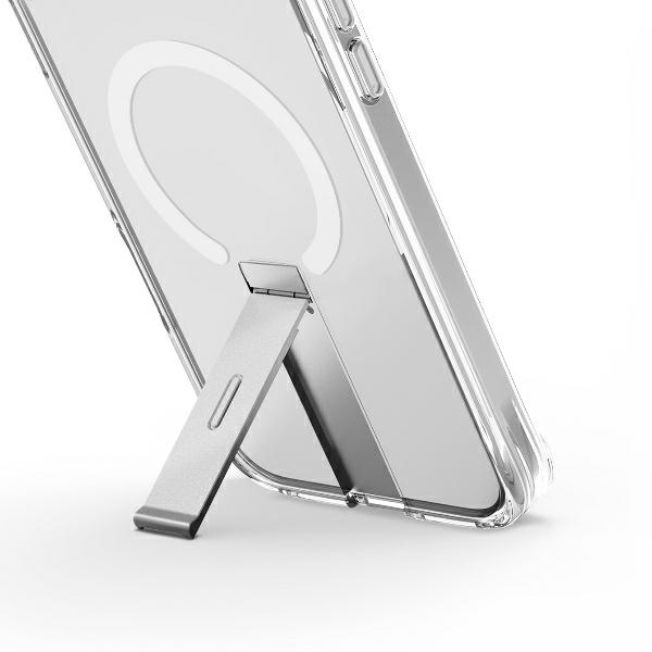 UNIQ Mobilskal till iPhone 16 Pro Eleva Vertica Stativ - Clear