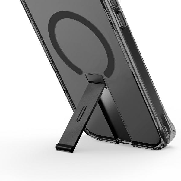 UNIQ Mobilskal till iPhone 16 Pro Eleva Vertica Stativ - Svart