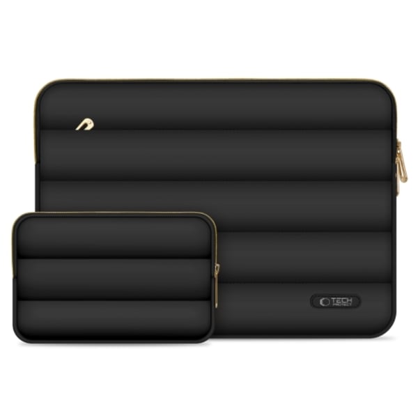 Tech-Protect Laptop 15-16\" Tietokonekotelo Puffy - Musta