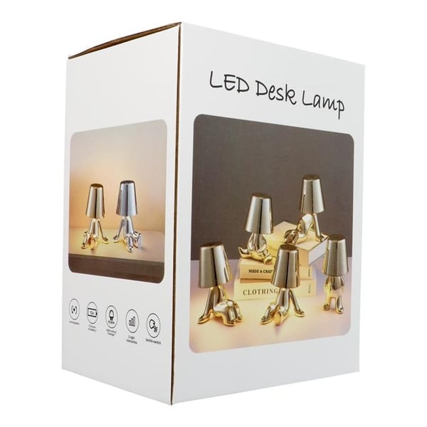 Sengebordlampe GOLD MAN Seat (model 7) MLTL