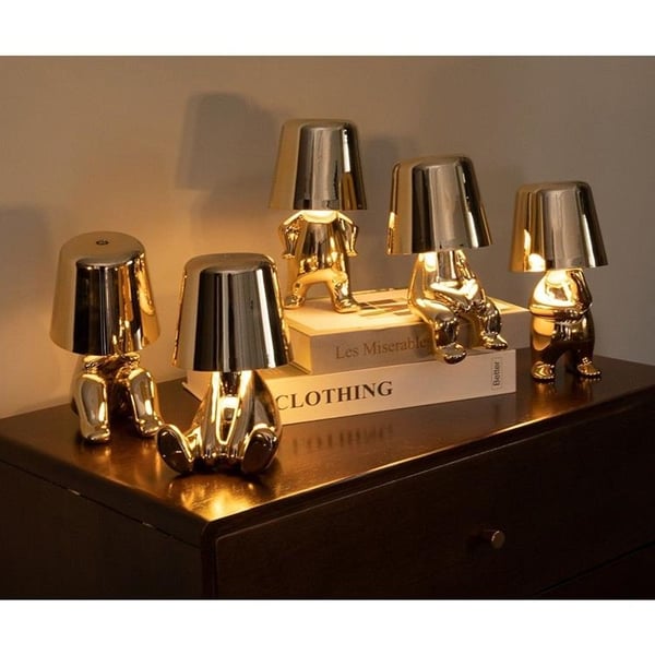 Sengebordlampe GOLD MAN Seat (model 7) MLTL