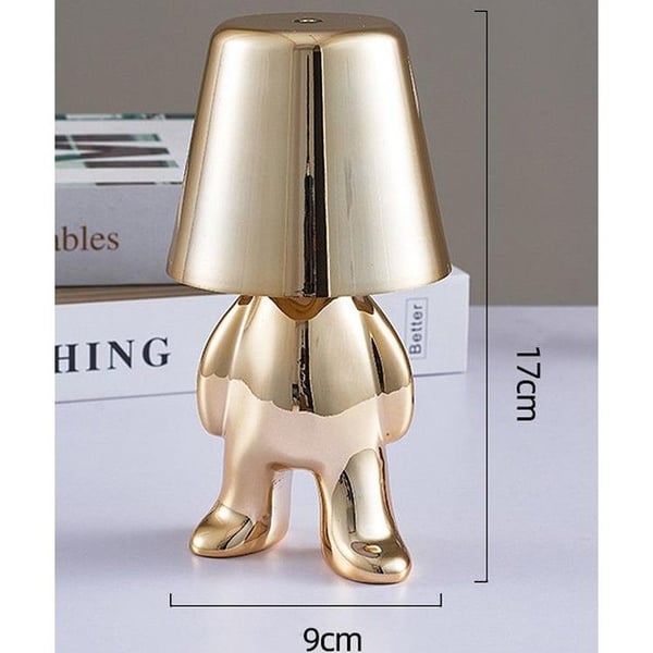Sengebordlampe GOLD MAN Stående (model 1) MLTL