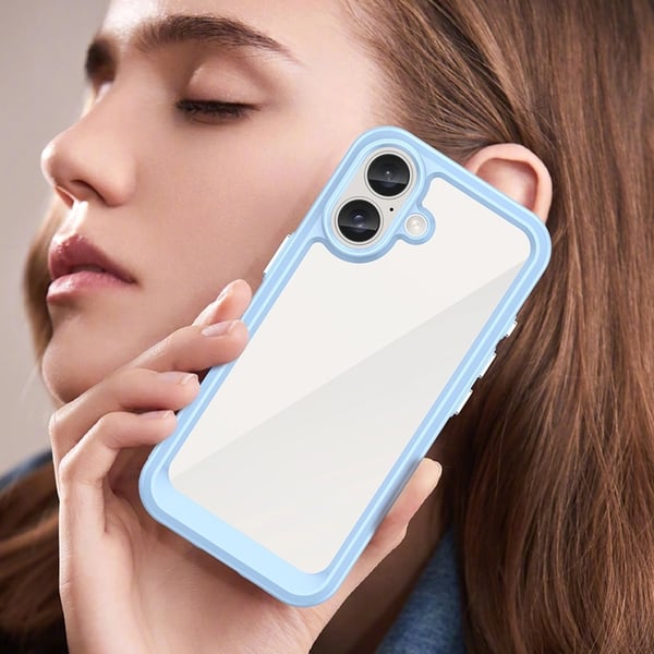 Mobilskal till iPhone 16 Outer Space - Blå
