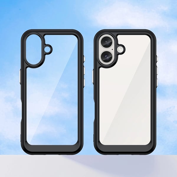 Mobilskal till iPhone 16 Plus Outer Space - Svart