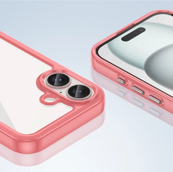 Mobilskal till iPhone 16 Plus Outer Space - Röd