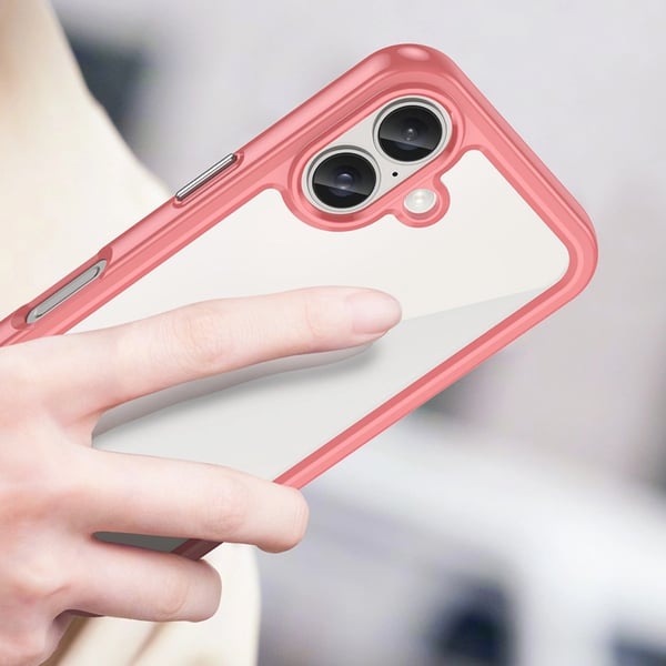 Mobilskal till iPhone 16 Plus Outer Space - Röd