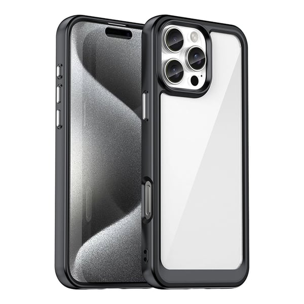 Mobilskal till iPhone 16 Pro Outer Space - Svart