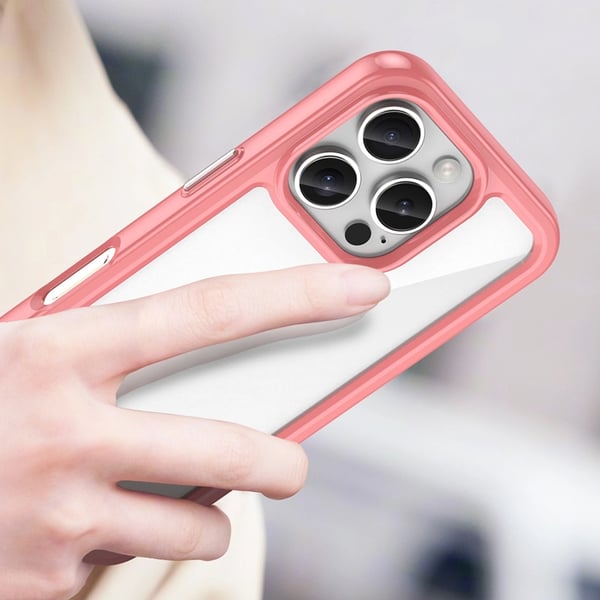 Mobilskal till iPhone 16 Pro Outer Space - Röd