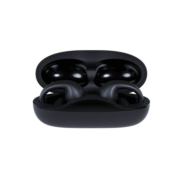 Happy Plugs TWS In-Ear Hörlurar Clip OWS - Svart