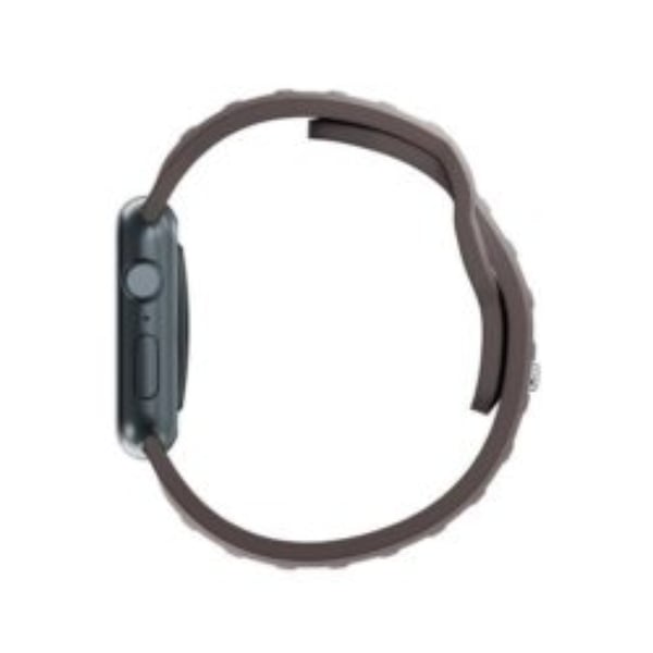 3mk Apple Watch (42/44/45/49mm) Armband Silikon - Brun