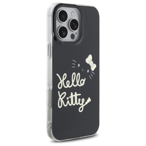 Hello Kitty Mobilskal till iPhone 16 Pro Max MagSafe IML Golden Diva - Svart