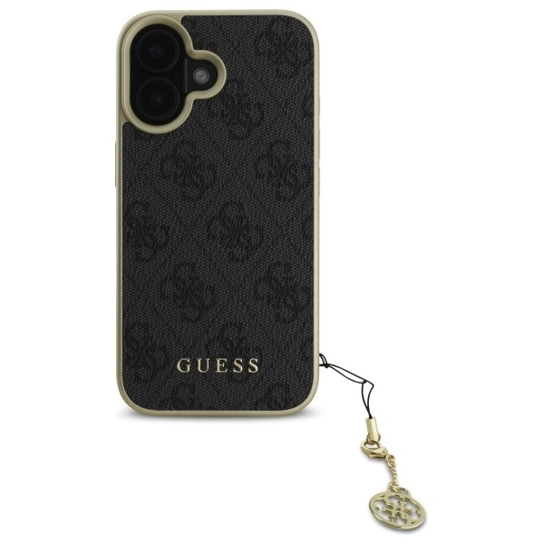 Guess Mobilskal till iPhone 16 Plus 4G Charms Collection - Svart