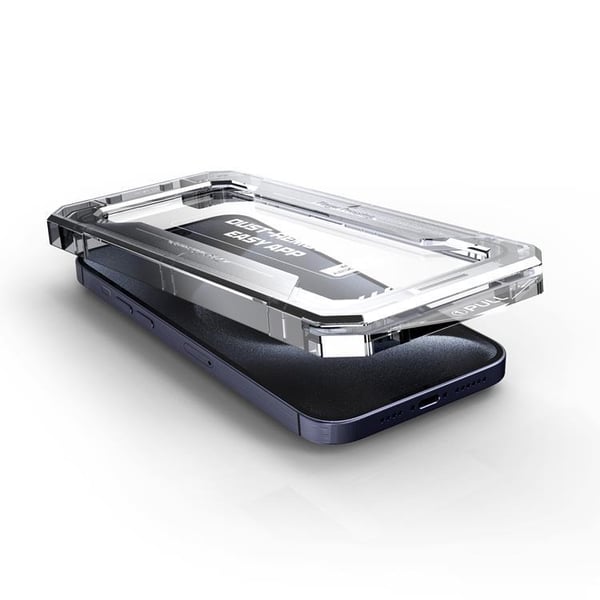 BOOM iPhone 15 Pro Max karkaistu lasinen näytönsuoja - 2 kpl