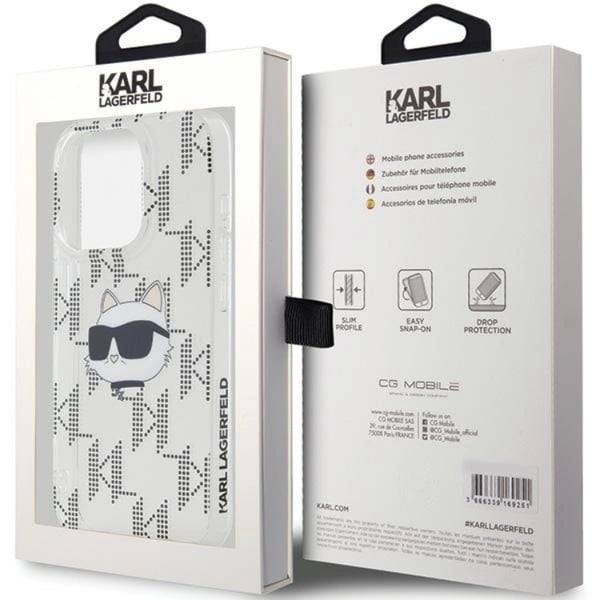 Karl Lagerfeld telefontaske til iPhone 15 Pro Max IML Choupette