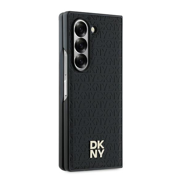 DKNY Mobilskal till Galaxy Z Fold 6 Repeat Pattern Stack Logo - Svart