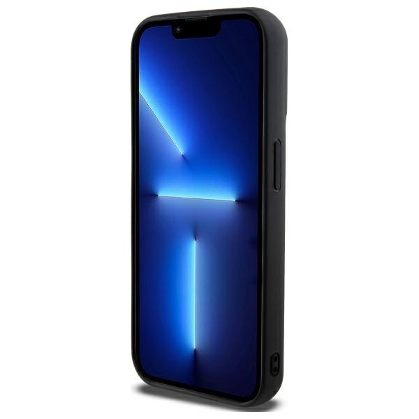 DKNY Mobilskal till iPhone 15 Pro Quilted Stack Logo - Svart