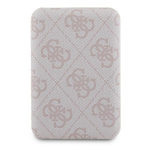 Guess Trådløs MagSafe Powerbank 5000mAh 15W 4G Metal Logo - Rosa