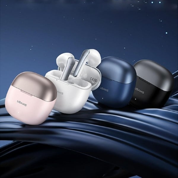 USAMS In-Ear Hörlurar Bluetooth TWS XH Series - Blå