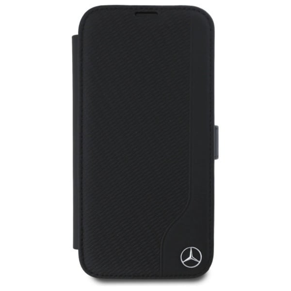 Mercedes iPhone 16 Pung Taske Læder Træ Imiteret