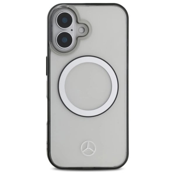 Mercedes Mobilskal till iPhone 16 Magsafe Printed Logo - Clear